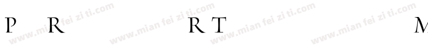 Perpetur Titling MT字体转换